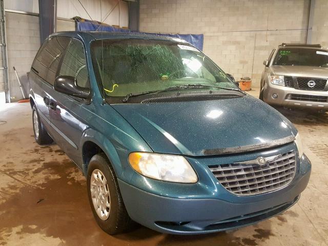 1C4GJ25382B516611 - 2002 CHRYSLER VOYAGER TURQUOISE photo 1