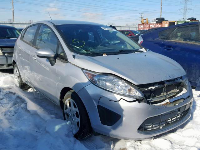 3FADP4EJ9CM221562 - 2012 FORD FIESTA SE SILVER photo 1