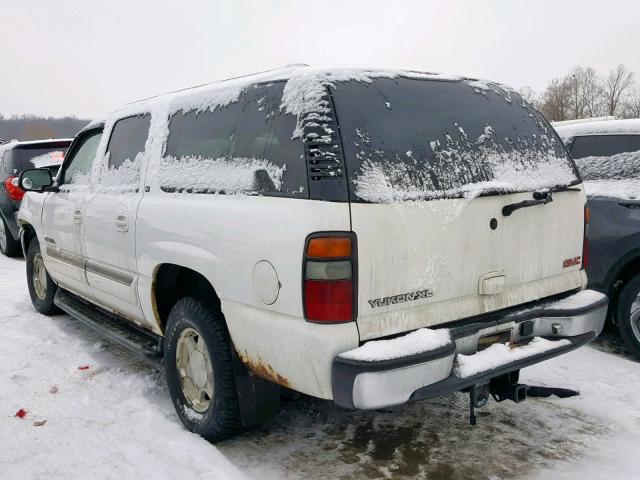 1GKFK16Z25J100221 - 2005 GMC YUKON XL K WHITE photo 3