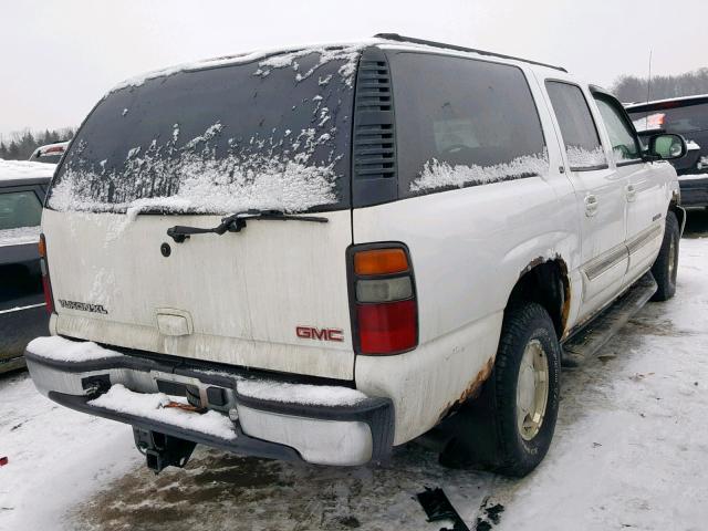 1GKFK16Z25J100221 - 2005 GMC YUKON XL K WHITE photo 4