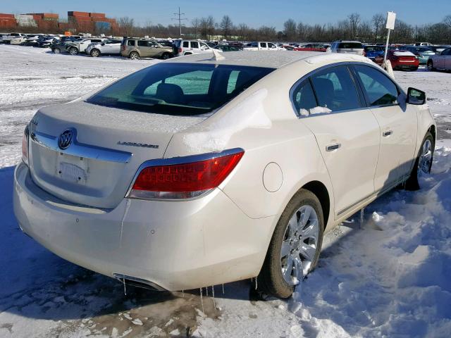 1G4GD5E32CF131544 - 2012 BUICK LACROSSE P WHITE photo 4