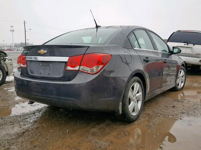 1G1P75SZ4E7236273 - 2014 CHEVROLET CRUZE BLACK photo 4