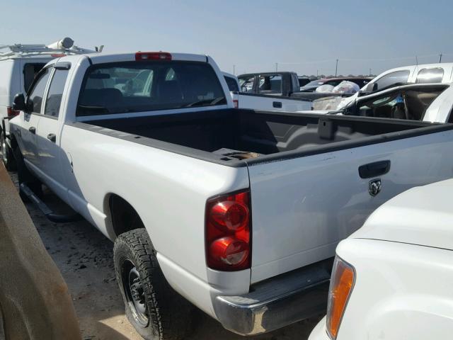 3D7KS28D17G770600 - 2007 DODGE RAM 2500 S Սպիտակ լուսանկար 3
