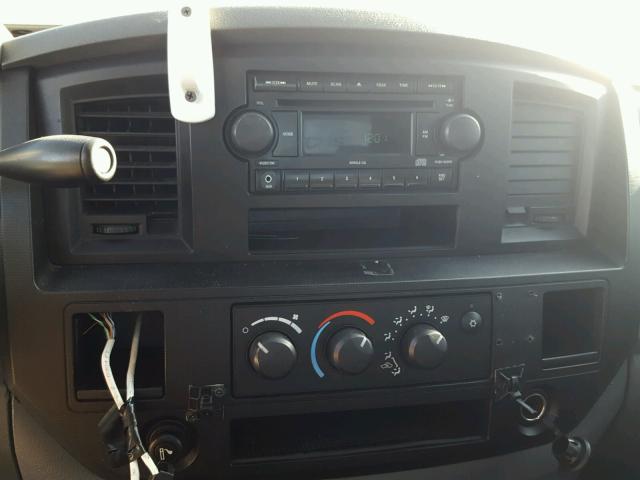 3D7KS28D17G770600 - 2007 DODGE RAM 2500 S Սպիտակ լուսանկար 9