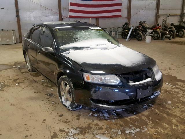1G8AK58B47Z114861 - 2007 SATURN ION LEVEL BLACK photo 1