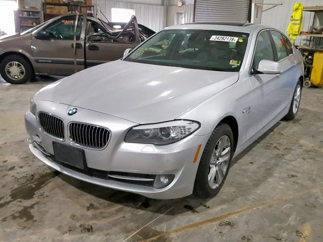 WBAXH5C56CDW02648 - 2012 BMW 528 XI SILVER photo 2