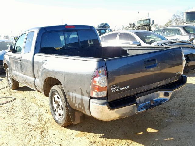 5TETX4CN9AZ745841 - 2010 TOYOTA TACOMA ACC GRAY photo 3