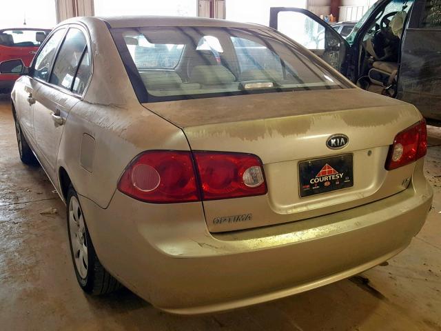 KNAGE123875105599 - 2007 KIA OPTIMA GOLD photo 3