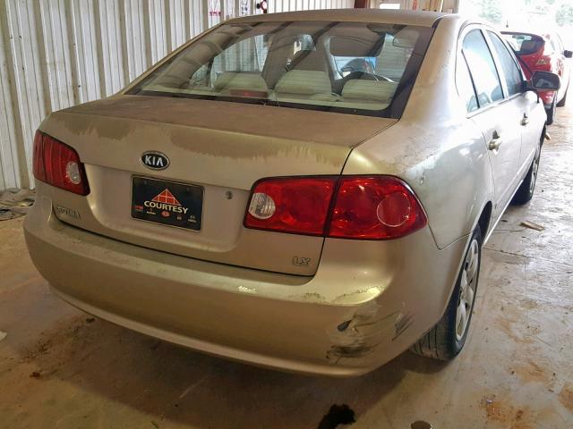 KNAGE123875105599 - 2007 KIA OPTIMA GOLD photo 4