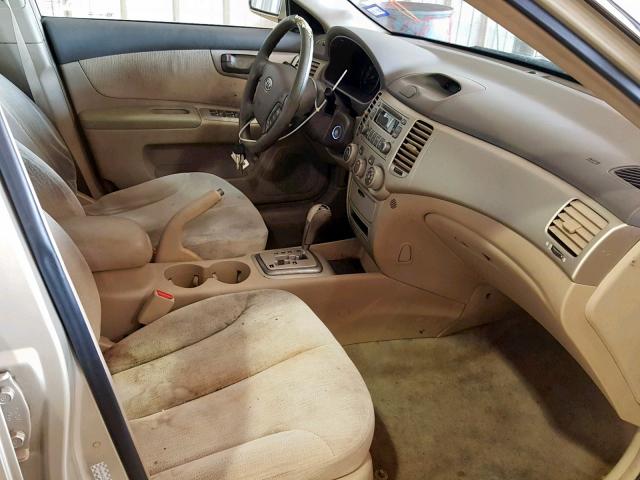 KNAGE123875105599 - 2007 KIA OPTIMA GOLD photo 5