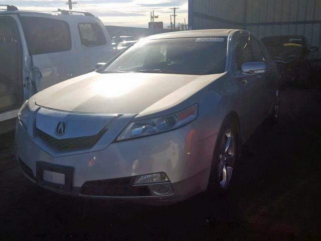 19UUA9F56AA000331 - 2010 ACURA TL SILVER photo 2