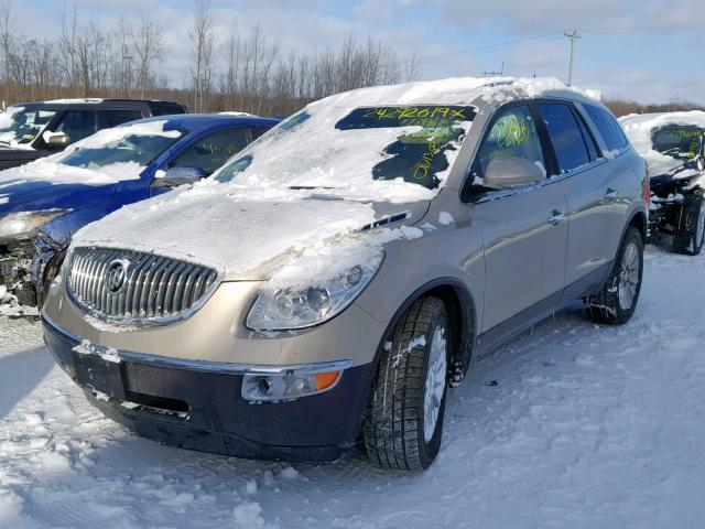 5GAER23798J165259 - 2008 BUICK ENCLAVE CX TAN photo 2