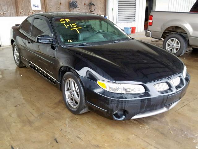 1G2WP12K52F156145 - 2002 PONTIAC GRAND PRIX BLACK photo 1