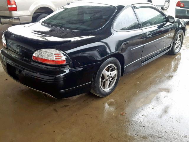 1G2WP12K52F156145 - 2002 PONTIAC GRAND PRIX BLACK photo 4