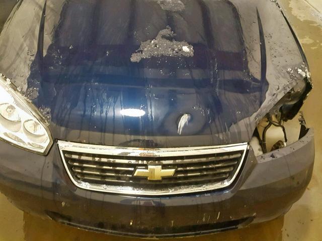 1G1ZT68N17F205523 - 2007 CHEVROLET MALIBU MAX ლურჯი ფოტო 7