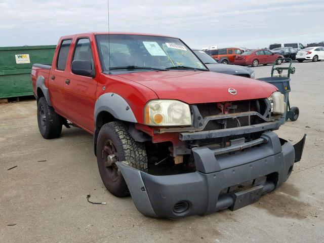 1N6ED27T93C416490 - 2003 NISSAN FRONTIER C RED photo 1