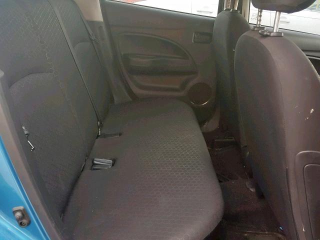 ML32A3HJ1FH004530 - 2015 MITSUBISHI MIRAGE DE BLUE photo 6