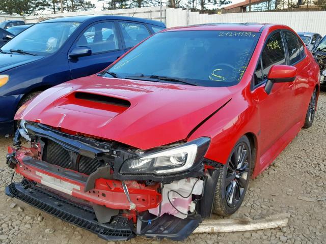 JF1VA1G69F9815309 - 2015 SUBARU WRX LIMITE RED photo 2