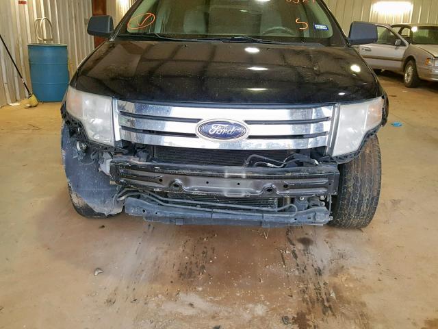 2FMDK36C77BB08523 - 2007 FORD EDGE SE BLACK photo 9