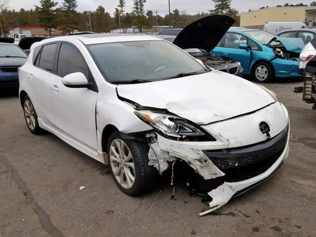 JM1BL1H59A1174098 - 2010 MAZDA 3 S WHITE photo 1