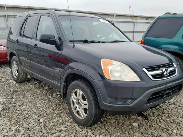 SHSRD78882U000906 - 2002 HONDA CR-V EX BLACK photo 1