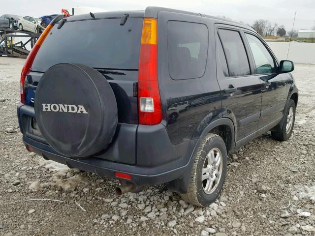 SHSRD78882U000906 - 2002 HONDA CR-V EX BLACK photo 4