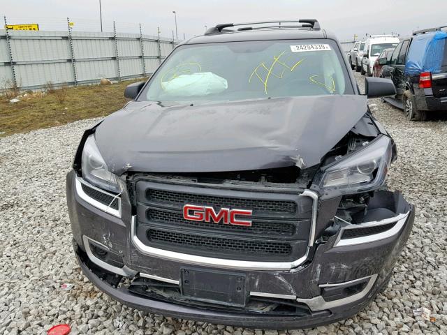 1GKKRPKDXFJ306217 - 2015 GMC ACADIA SLE BLACK photo 9