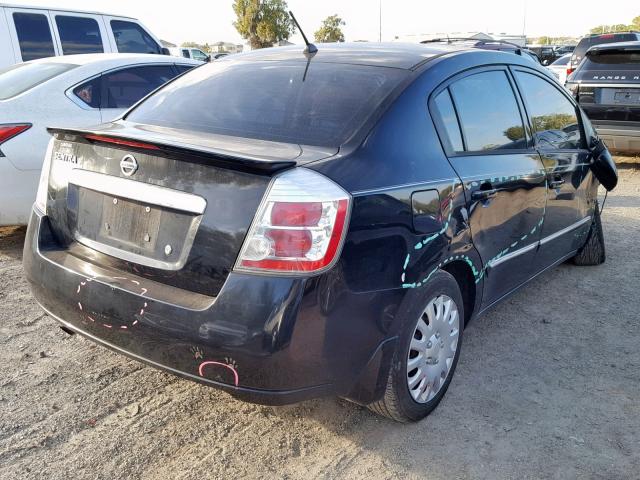 3N1AB6AP2CL702425 - 2012 NISSAN SENTRA 2.0 BLACK photo 4