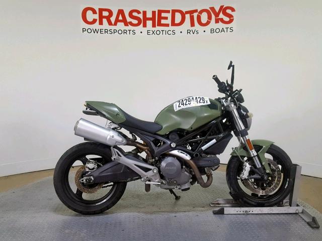 ZDM1RADNX9B010546 - 2009 DUCATI MONSTER 69 GREEN photo 1