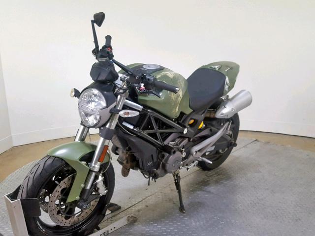 ZDM1RADNX9B010546 - 2009 DUCATI MONSTER 69 GREEN photo 4