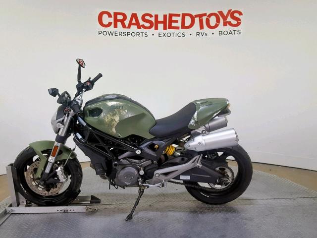 ZDM1RADNX9B010546 - 2009 DUCATI MONSTER 69 GREEN photo 5