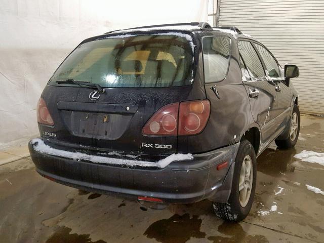 JT6HF10U5Y0149212 - 2000 LEXUS RX 300 BLACK photo 4