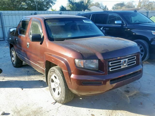 2HJYK16258H538661 - 2008 HONDA RIDGELINE PURPLE photo 1