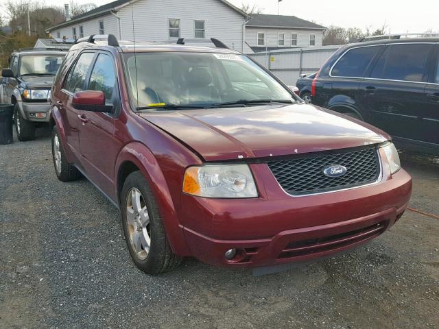 1FMDK06117GA24705 - 2007 FORD FREESTYLE RED photo 1