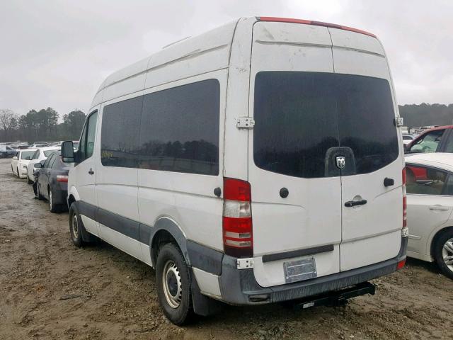 WD8PE745875202309 - 2007 DODGE SPRINTER 2 WHITE photo 3