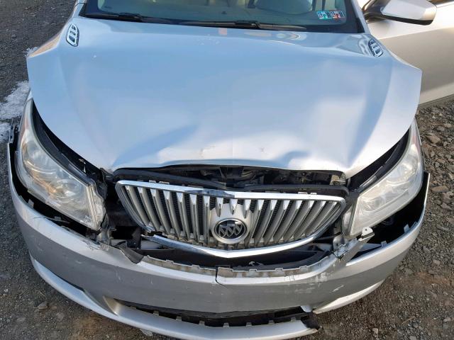 1G4GA5GR0CF313737 - 2012 BUICK LACROSSE SILVER photo 7