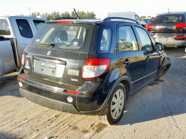 JS2YB5A3XA6311488 - 2010 SUZUKI SX4 BLACK photo 4