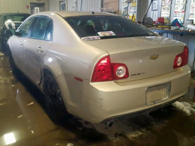 1G1ZC5EB4AF128545 - 2010 CHEVROLET MALIBU 1LT ოქროსფერი ფოტო 3