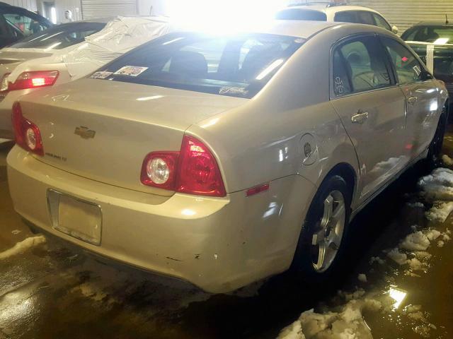 1G1ZC5EB4AF128545 - 2010 CHEVROLET MALIBU 1LT ოქროსფერი ფოტო 4