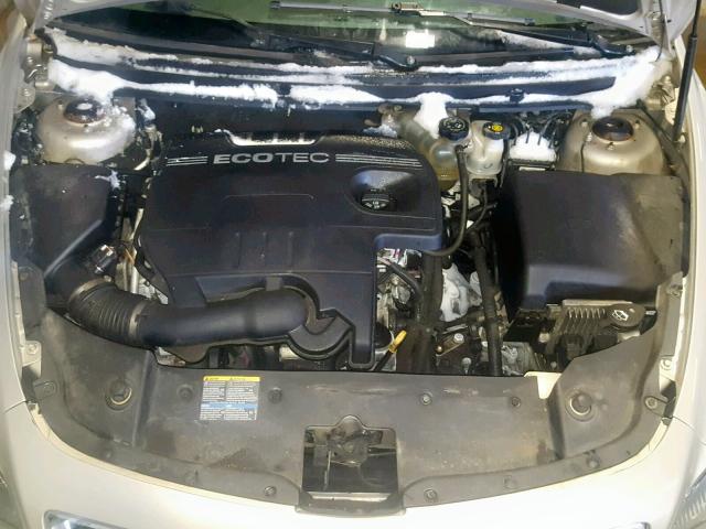 1G1ZC5EB4AF128545 - 2010 CHEVROLET MALIBU 1LT ოქროსფერი ფოტო 7