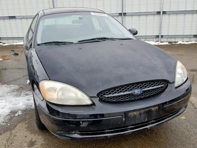 1FAFP55S83G109935 - 2003 FORD TAURUS SES BLACK photo 1