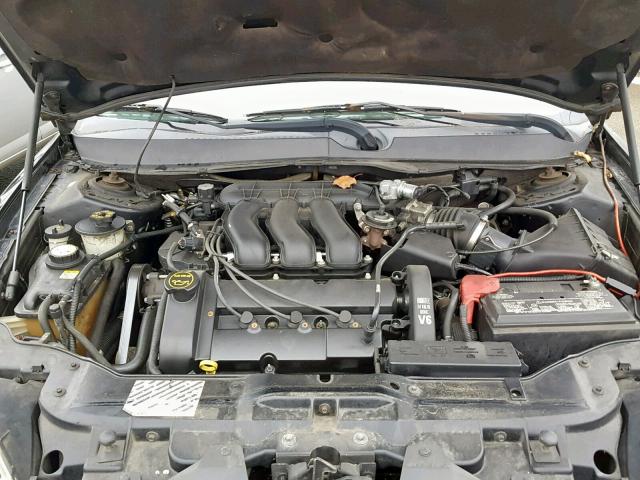 1FAFP55S83G109935 - 2003 FORD TAURUS SES BLACK photo 7