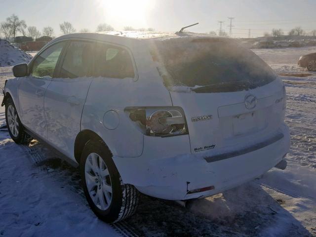 JM3ER293370141361 - 2007 MAZDA CX-7 WHITE photo 3