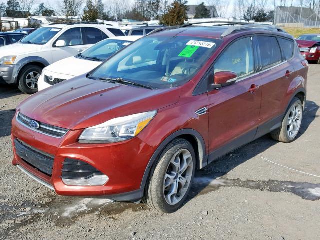 1FMCU9J98FUA13885 - 2015 FORD ESCAPE TIT RED photo 2