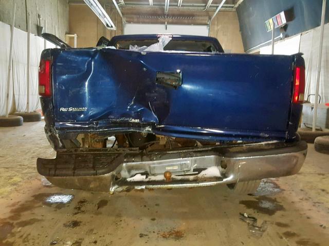 1GCCS14HX38194801 - 2003 CHEVROLET S TRUCK S1 BLUE photo 6