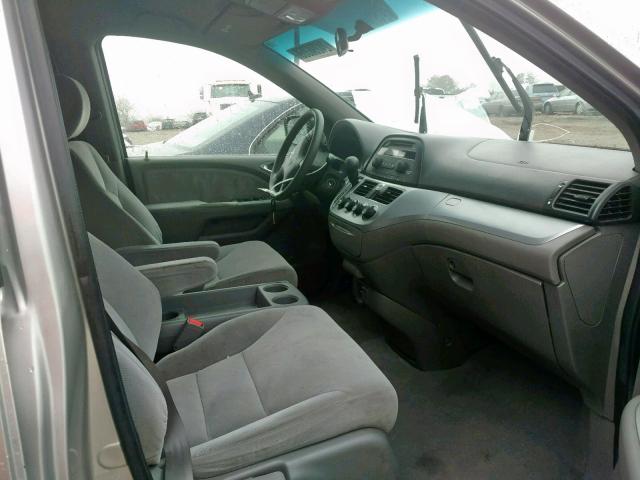 5FNRL38239B045986 - 2009 HONDA ODYSSEY LX SILVER photo 5