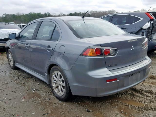 JA32U2FUXEU021214 - 2014 MITSUBISHI LANCER ES/ GRAY photo 3