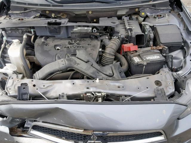 JA32U2FUXEU021214 - 2014 MITSUBISHI LANCER ES/ GRAY photo 7