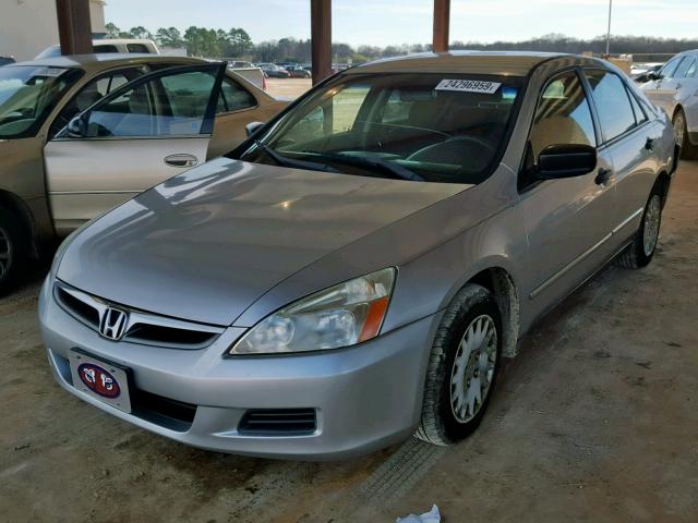 1HGCM56136A116103 - 2006 HONDA ACCORD VAL SILVER photo 2