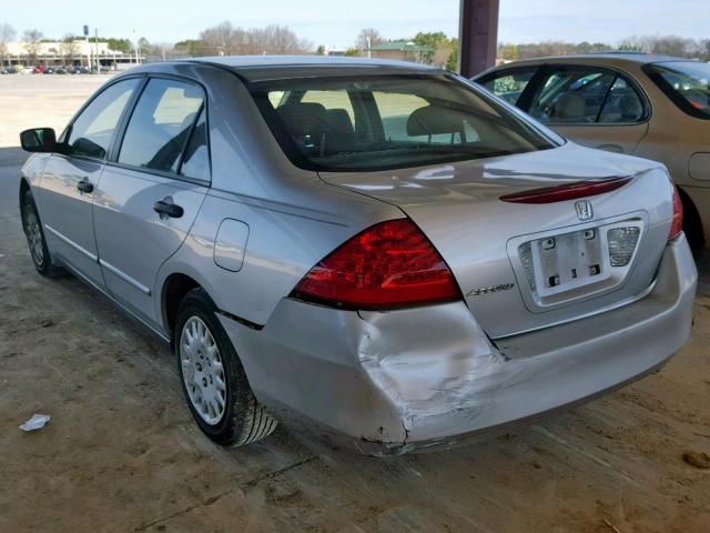 1HGCM56136A116103 - 2006 HONDA ACCORD VAL SILVER photo 3